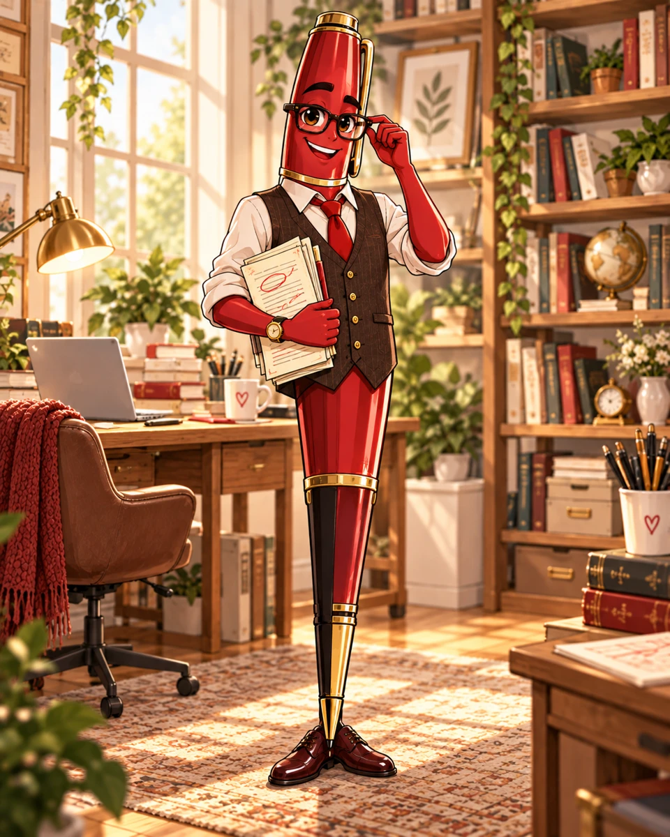 Mr. Red Pen — The Editor